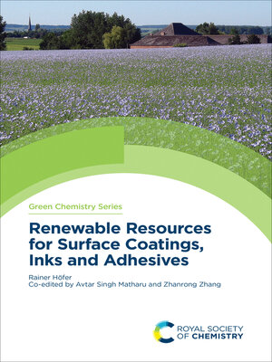 cover image of Renewable Resources for Surface Coatings, Inks and Adhesives